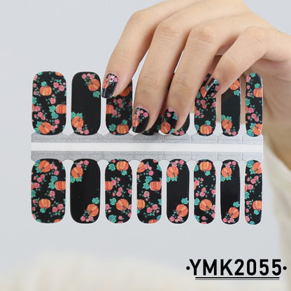 Solid Color Stickers Nail Film