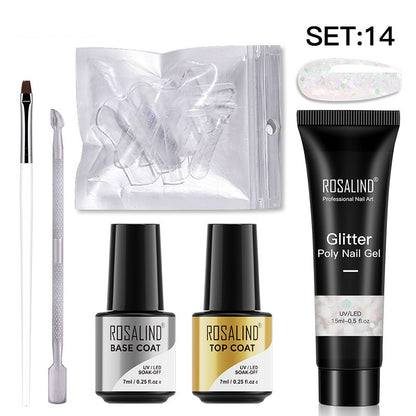 Nail Enhancement Crystal Extension Glue Suit