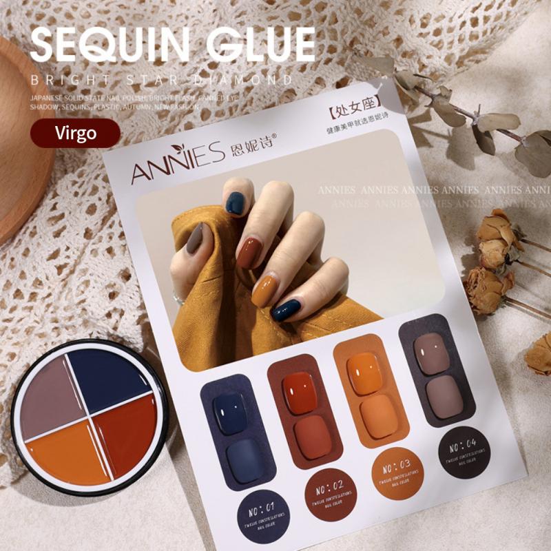 Popular Color Twelve Constellation Series Solid Nail Polish For Nail Salon