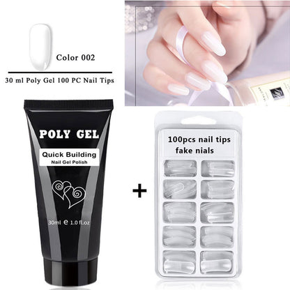 Phototherapy Crystal Extension Glue Plus Nail Mold Set