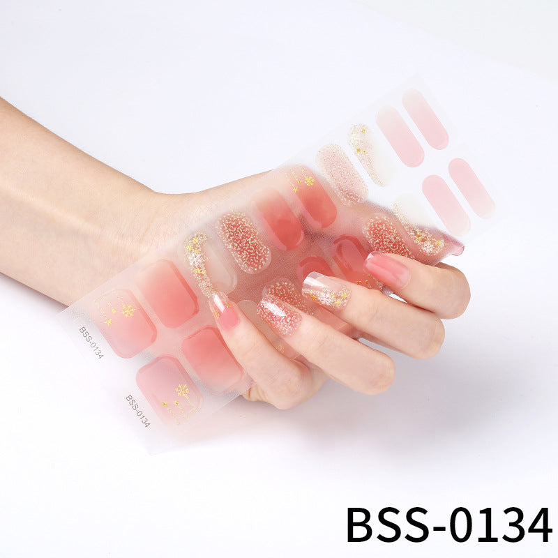 Gel Nail Stickers Phototherapy European And American Nail Sticker