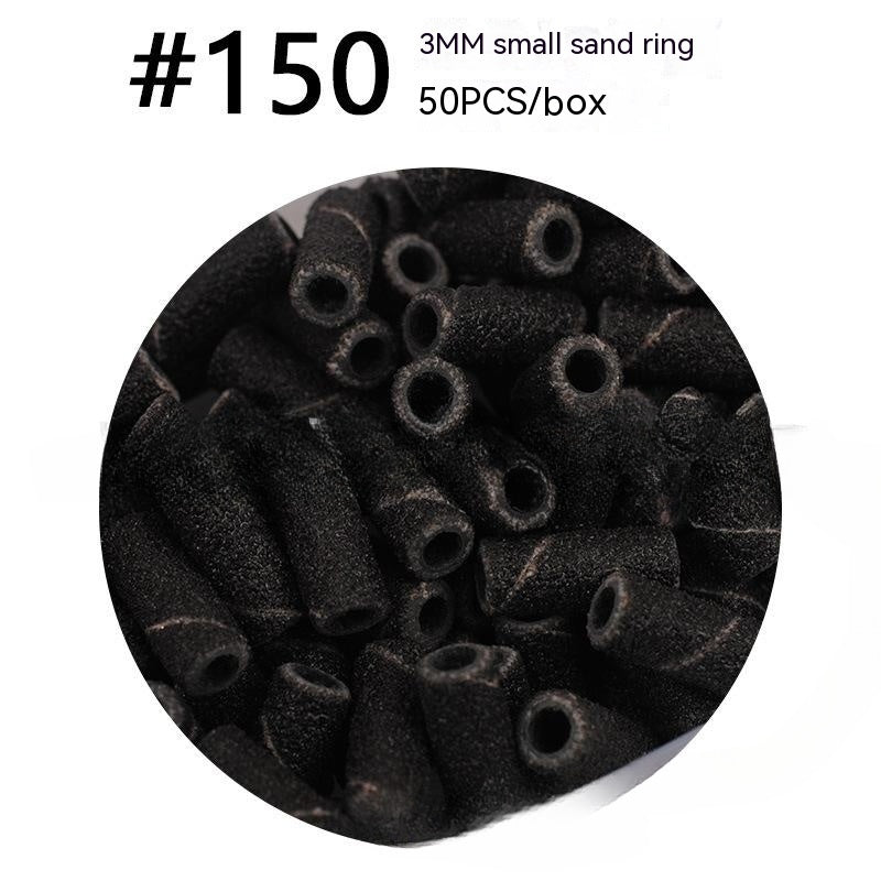 3mm Color Mini Nail Polishing Exfoliating Sand Ring