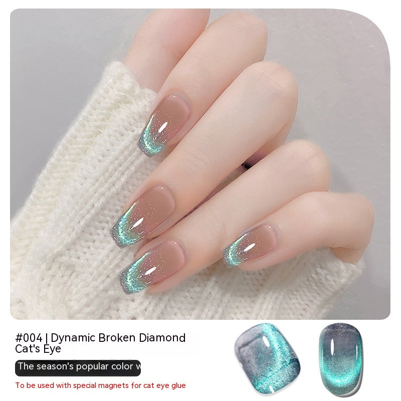 Drill Cat's Eye Nail Polish Glue