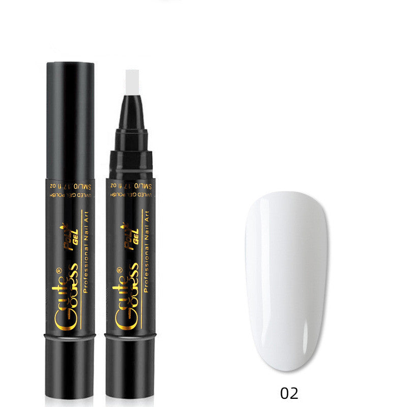 3-in-1 Nail Glue Pen Flash One-step Glue Phototherapy Plastic