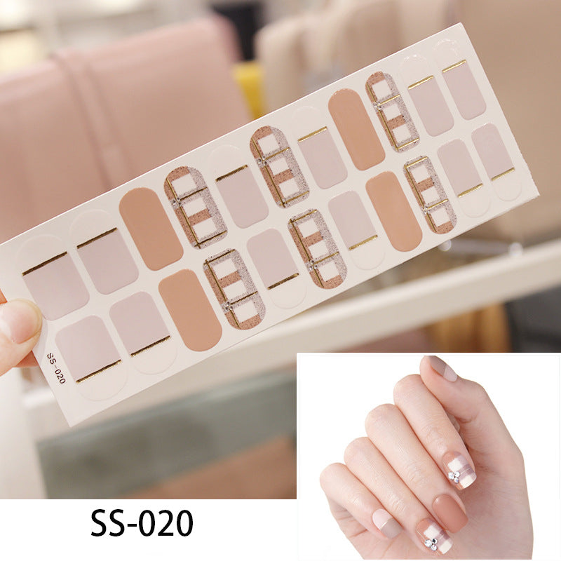 Laser Safe Waterproof Nail Glitter Sticker