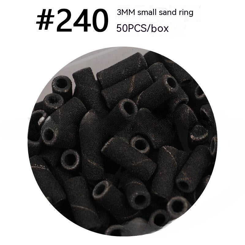 3mm Color Mini Nail Polishing Exfoliating Sand Ring