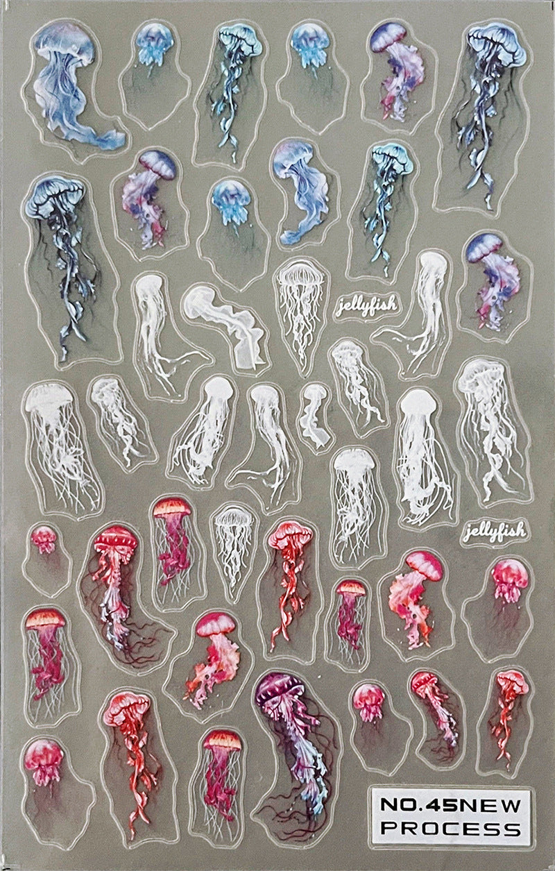 New Craft Thin Tough Frosted Nail Sticker