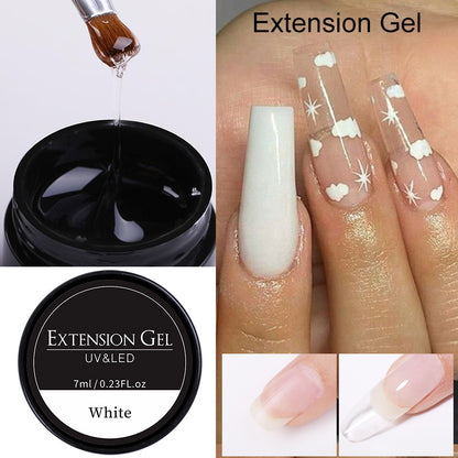 Nail Fast Extended Glue Boxed Removable Glue UV Nail Model Glue 3 Colors Available