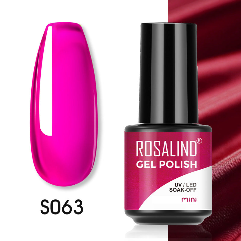 Nail Polish Glue 7ML Plastic Bottle Nail Glue Mixed Color