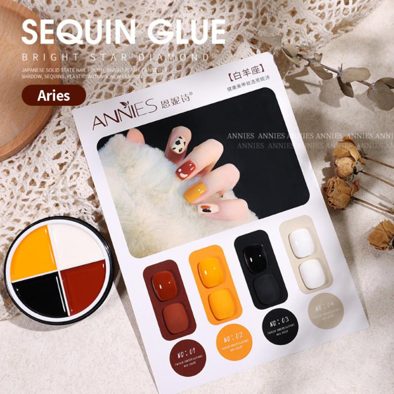 Popular Color Twelve Constellation Series Solid Nail Polish For Nail Salon