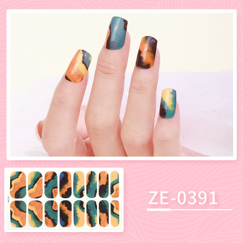 New Ladies Waterproof Manicure Stickers