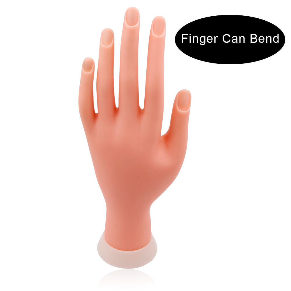 Simulation Of Finger Bending Of Model Inserting Nail Display Stand