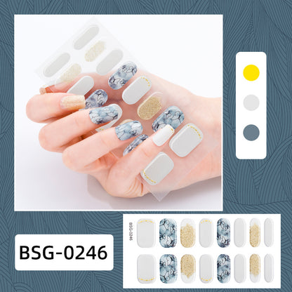 Semi-curing Gel Nail Sticker Gel Beauty