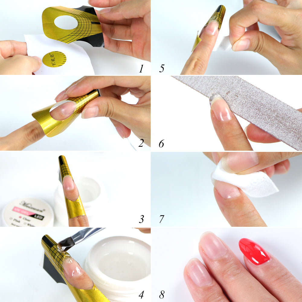 Manicure Horseshoe-shaped Paper Tray