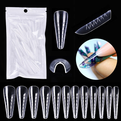 Nail Art Seamless Ultra-thin Transparent Full Sticker Extension Bag