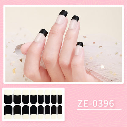 New Ladies Waterproof Manicure Stickers