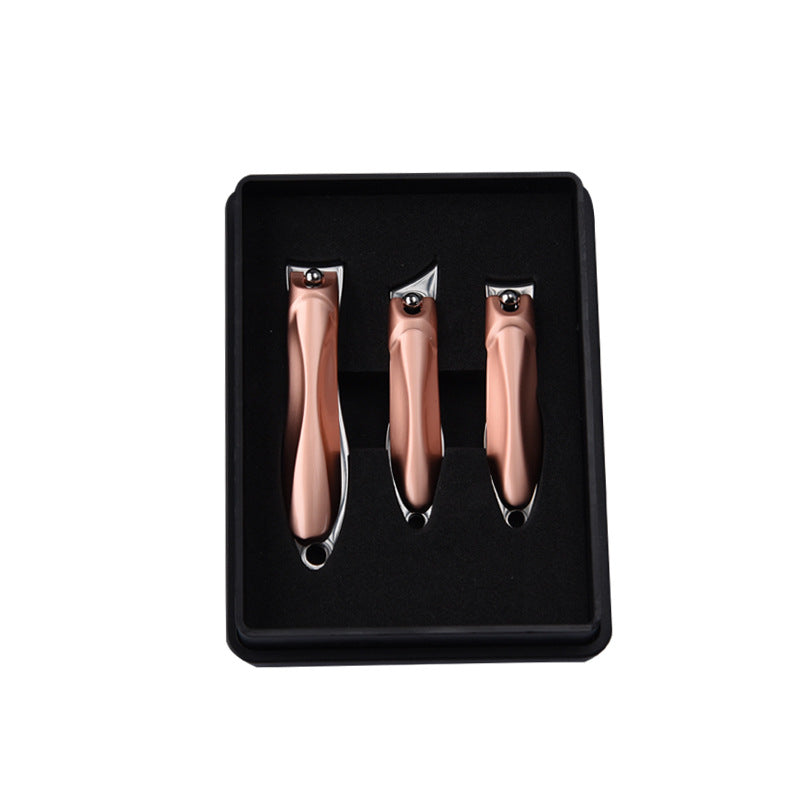 Stainless Steel Nail Clipper Three Piece Set