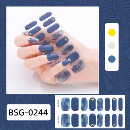 Semi-curing Gel Nail Sticker Gel Beauty