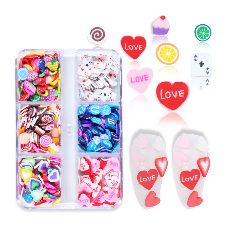 6x grid Boxed Holiday Polymer Ornament