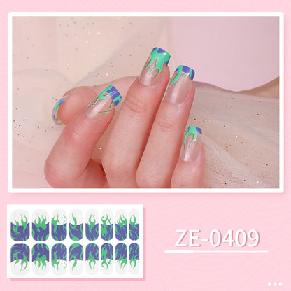 New Ladies Waterproof Manicure Stickers