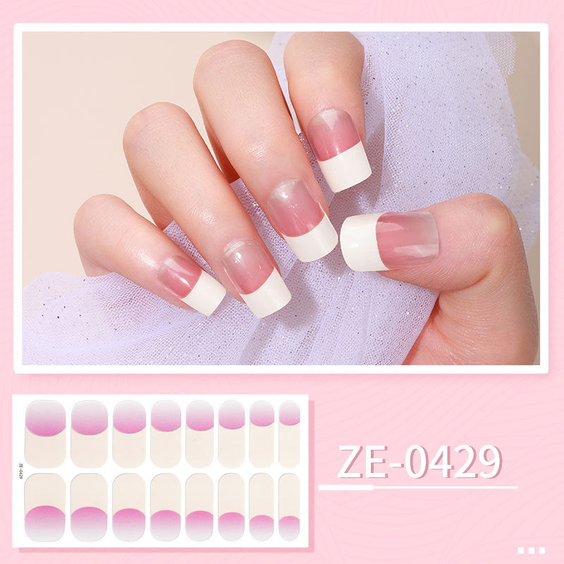 New Ladies Waterproof Manicure Stickers