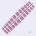 24pcs Solid Color Wear Fake Nail