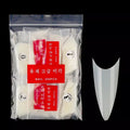 Nail Tip Nail Piece Fake Nail Product 500 Pieces Bag Transparent White