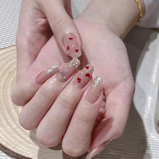 Gentle Sweetheart Tanabata Valentine's Day Love Nail Stickers