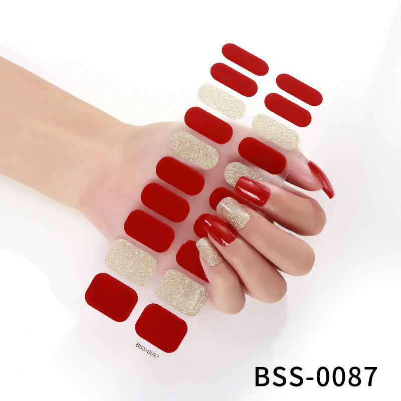 Gel Nail Stickers Phototherapy European And American Nail Sticker