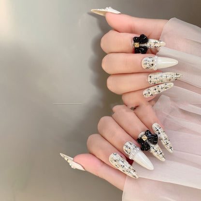 Light Luxury Premium Feel Nail Art Tweed Nail Patch