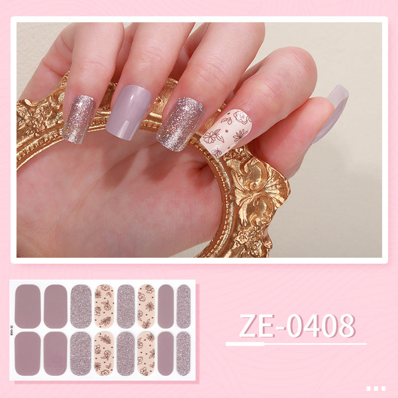 New Ladies Waterproof Manicure Stickers