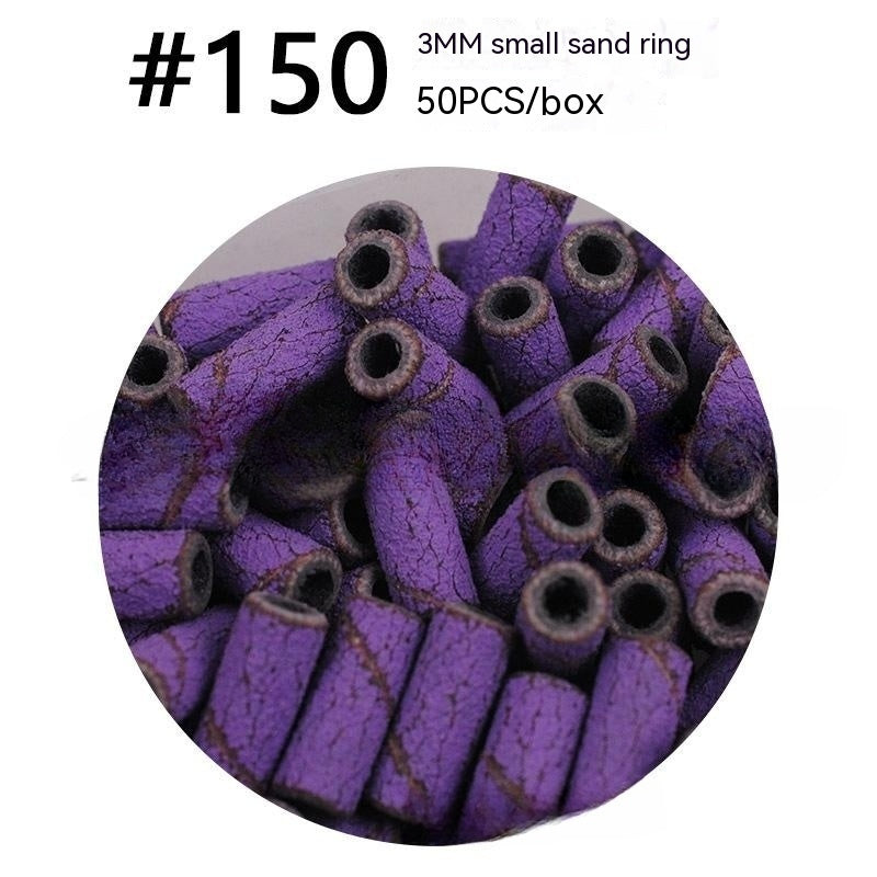 3mm Color Mini Nail Polishing Exfoliating Sand Ring